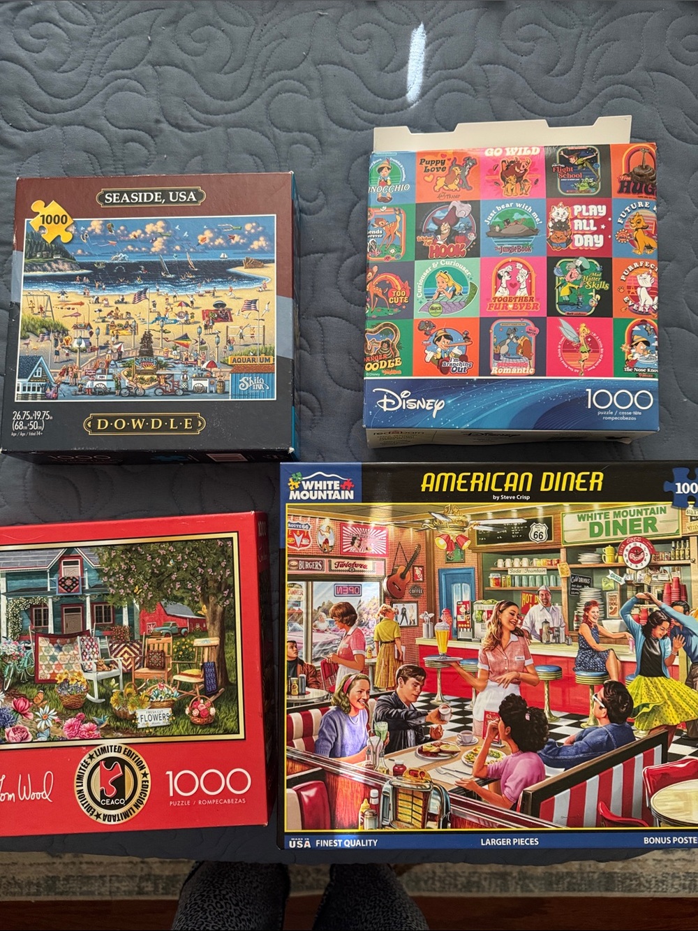 4 (1000) Piece Puzzles